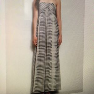 NWT A/X Black & White Maxi Dress